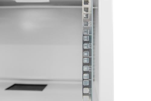 DIGITUS Professional 7HE Netzwerk Wandgehäuse – Robuster Wandschrank der SOHO Compact-Serie für Netzwerk-Komponenten - 6