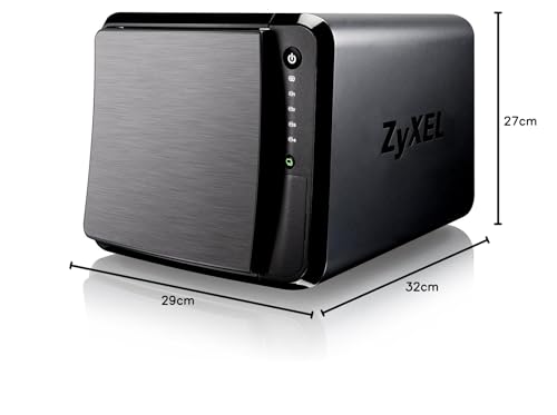Zyxel Privater Cloud Speicher/Storage [4-Bay NAS] mit Fernzugriff und Media Streaming (JBOD, Raid 1, Raid 5) [NAS542] - 9