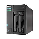 Asustor AS6202T 2-Bay NAS System (Intel Celeron, 4GB RAM, Gigabit-LAN mit Link-Aggregation, HDMI 1.4b, HotSwap, Raid 0, 1, JBOD) schwarz - 5