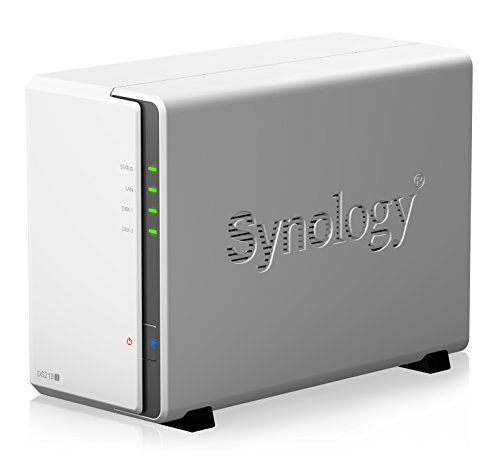 Synology DS218J/6TB-RED 6TB (2x 3TB WD Rot) 2 Bay Desktop NAS-Einheit - 2