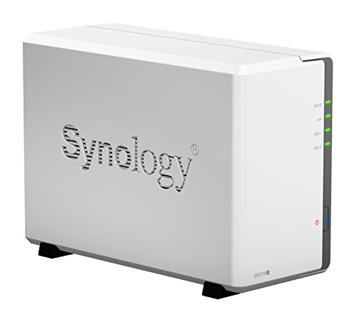 Synology DS218J/6TB-RED 6TB (2x 3TB WD Rot) 2 Bay Desktop NAS-Einheit - 3
