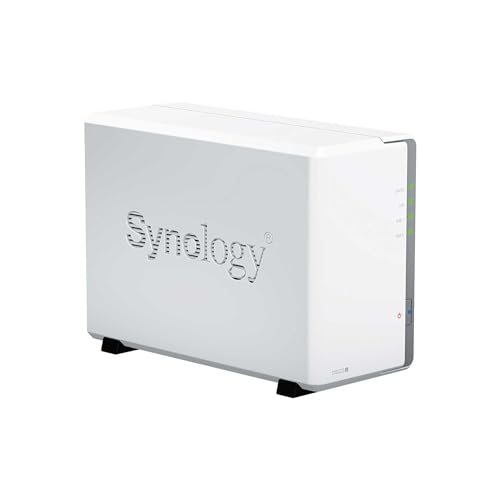 Synology DS223j NAS Gehäuse für 2 DD 3.5/2.5p 1.4GHz QuadCore 1GB LAN GbE USB 3.2 - 2