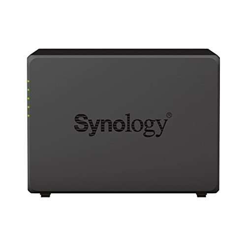 Synology DS923+ 4-Bay Diskstation NAS (AMD Ryzen™ 4 Threads R1600 Dual-Core 4GB Ram 2xRJ-45 1GbE LAN-Port), Bundle mit 4 x 4TB Seagate IronWolf NAS HDDs - 3