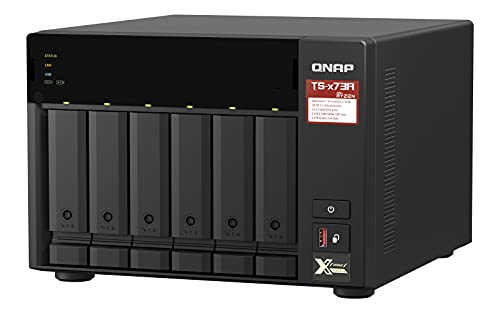 Qnap TS-673A-8G 6-Bay NAS, AMD Ryzen V1000 Series V1500B 4C/8T 2,2 GHz, One Size - 5
