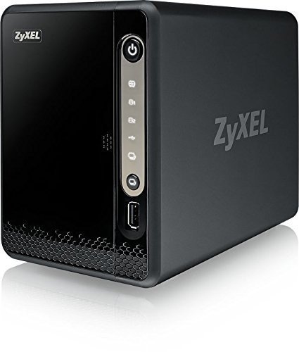 Zyxel NAS326 8TB 2-Bay Persönlicher Cloud Speicher, 2X 4TB HDD, 512MB DDR3 RAM - 2