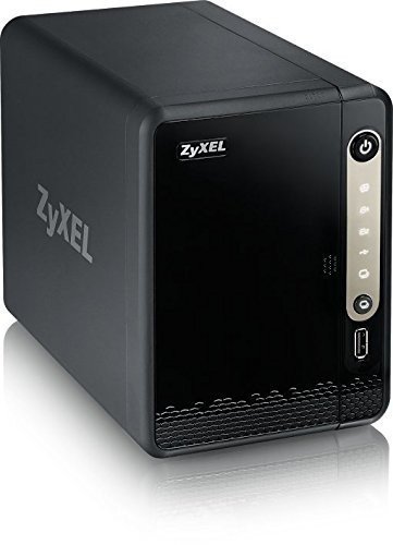 Zyxel NAS326 8TB 2-Bay Persönlicher Cloud Speicher, 2X 4TB HDD, 512MB DDR3 RAM - 3