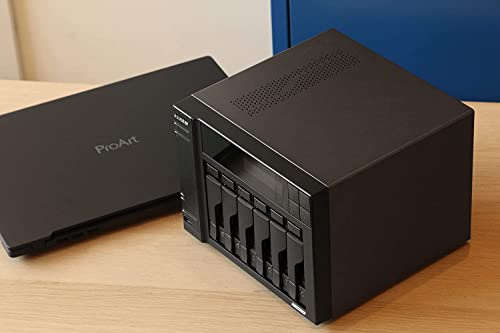 Asustor Lockerstor 6 Gen 2 AS6706T | 6 Bay NAS - Netzwerkspeicher Gehäuse, Quad Core 2.0GHz CPU, 4 M.2 PCIe 3.0 ssd Slot, 2 2.5GbE Port, 8GB RAM DDR4 - 7