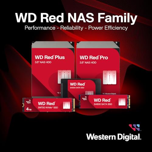 WD Red Plus 4TB NAS 3.5
