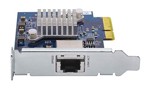 QNAP QXG-10G1T - Single-Port, 5-Speed 10 GbE Network Expansion Card Black - 2