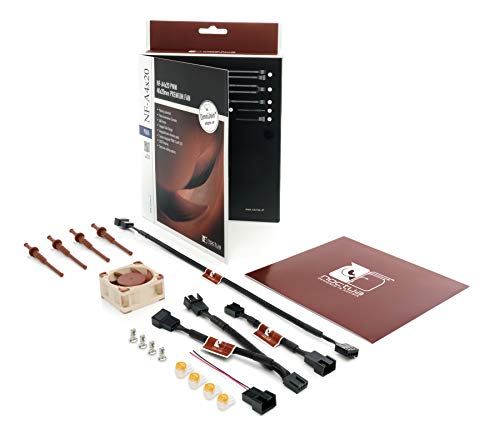 Noctua NF-A4x20 PWM, Leiser Premium-Lüfter, 4-Pin (40x20mm, Braun) - 4