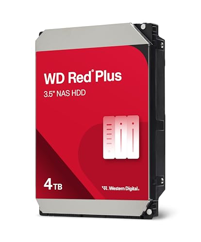 WD Red Plus 4TB NAS 3,5