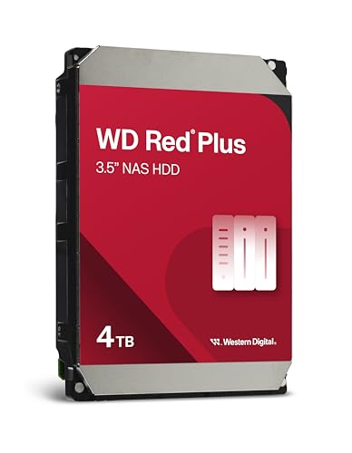 WD Red Plus 4TB NAS 3,5