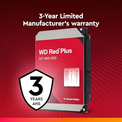 WD Red Plus 12TB NAS 3.5