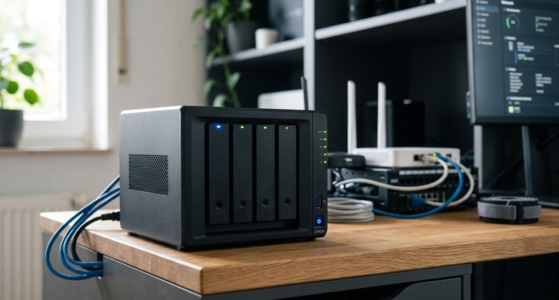NAS-Server Bedeutung und Abkürzung – Infografik