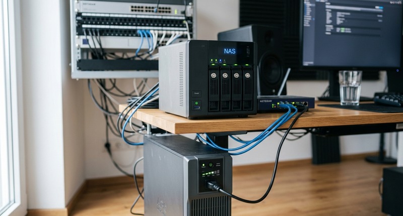 USV für NAS Server – Beispielinstallation